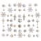 81ct. Holiday Deluxe Shatterproof Christmas Tree Ornament Box Set
